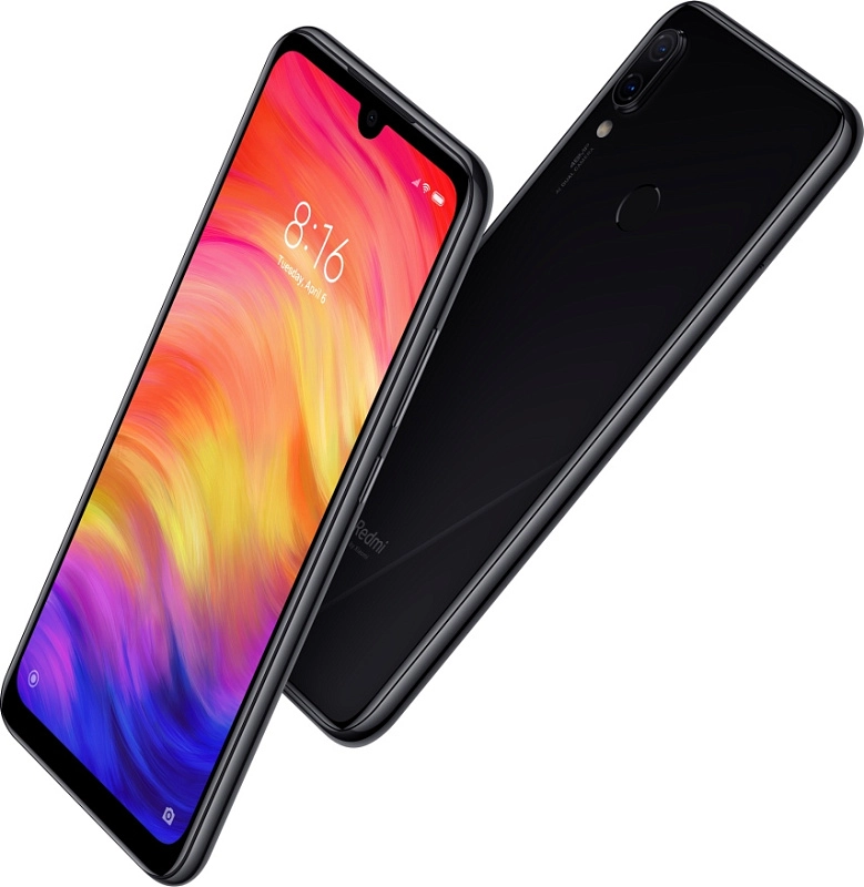 Смартфон Xiaomi Redmi Note 7 128Gb (черный) фото 2